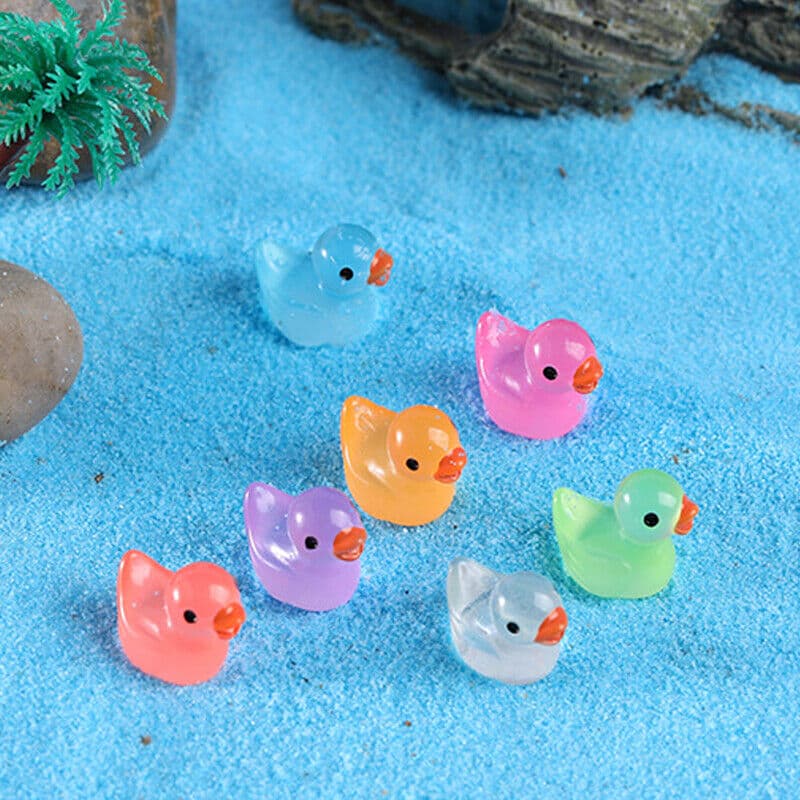 Tiny glow duck ornaments for playful miniature displays - image 10