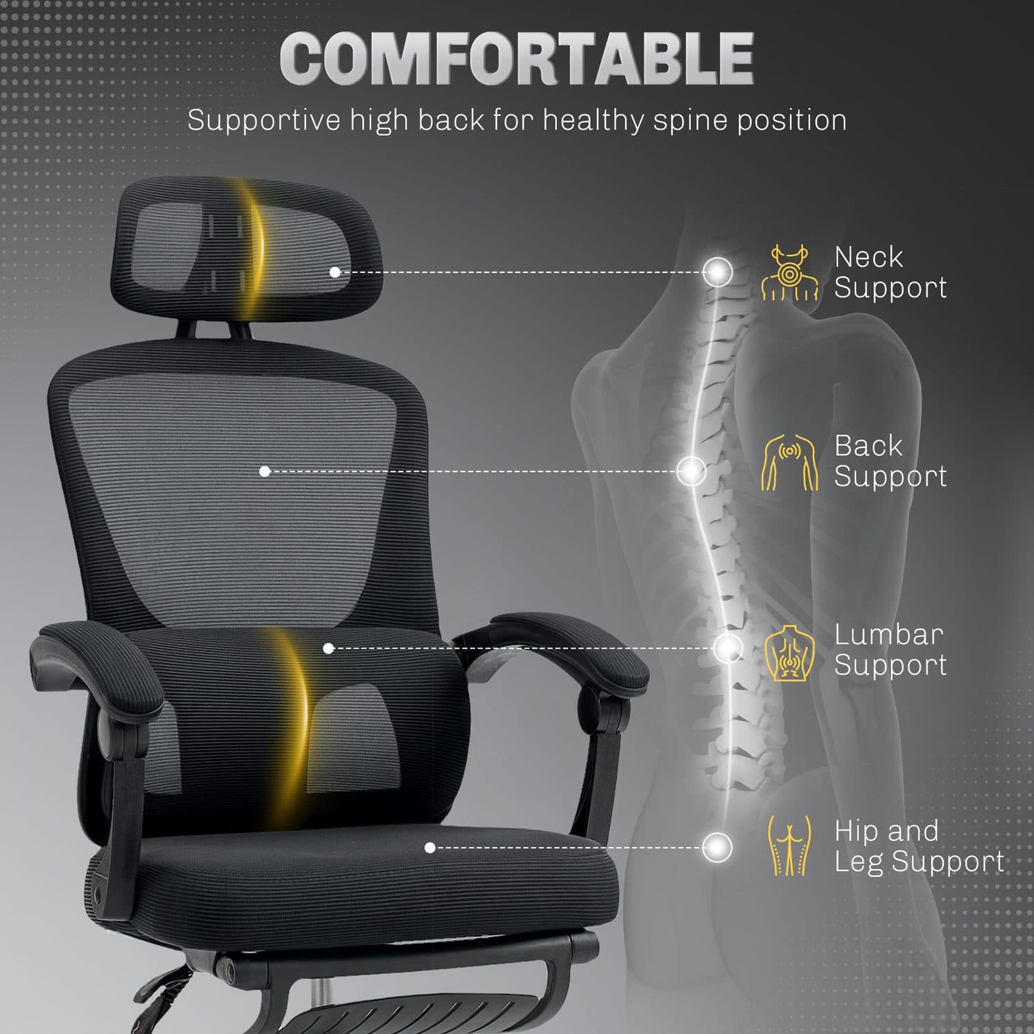 Ergonomic Reclining Chair - image 1