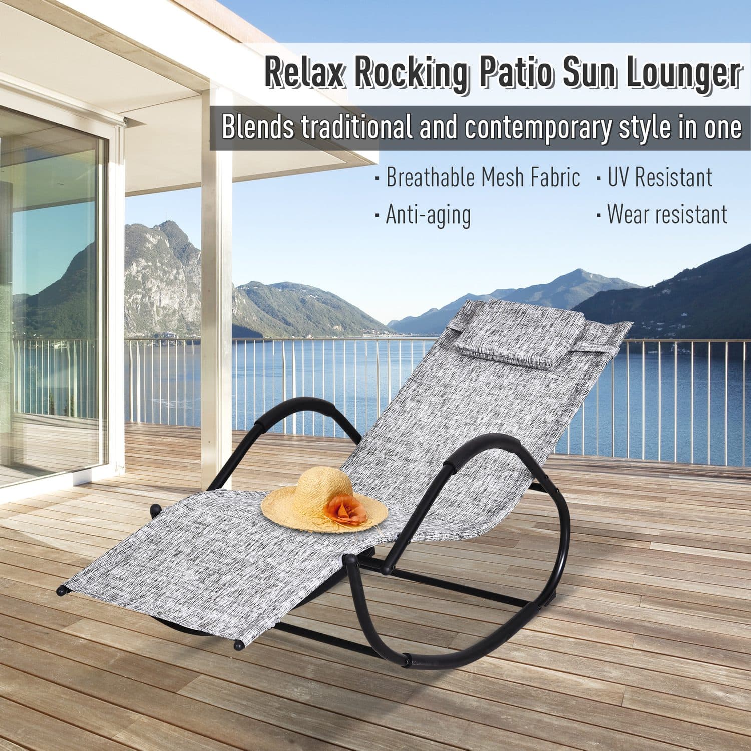 Zero Gravity Rocking Lounger - image 5