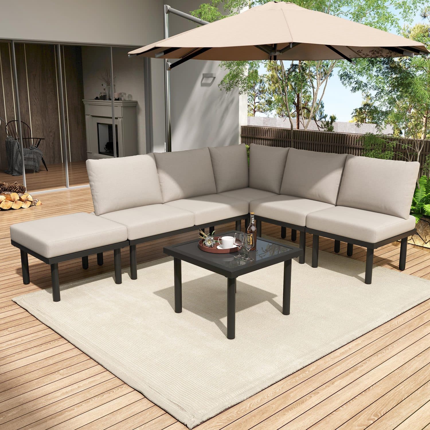 The garden lounge set that earns its space outside - image 2