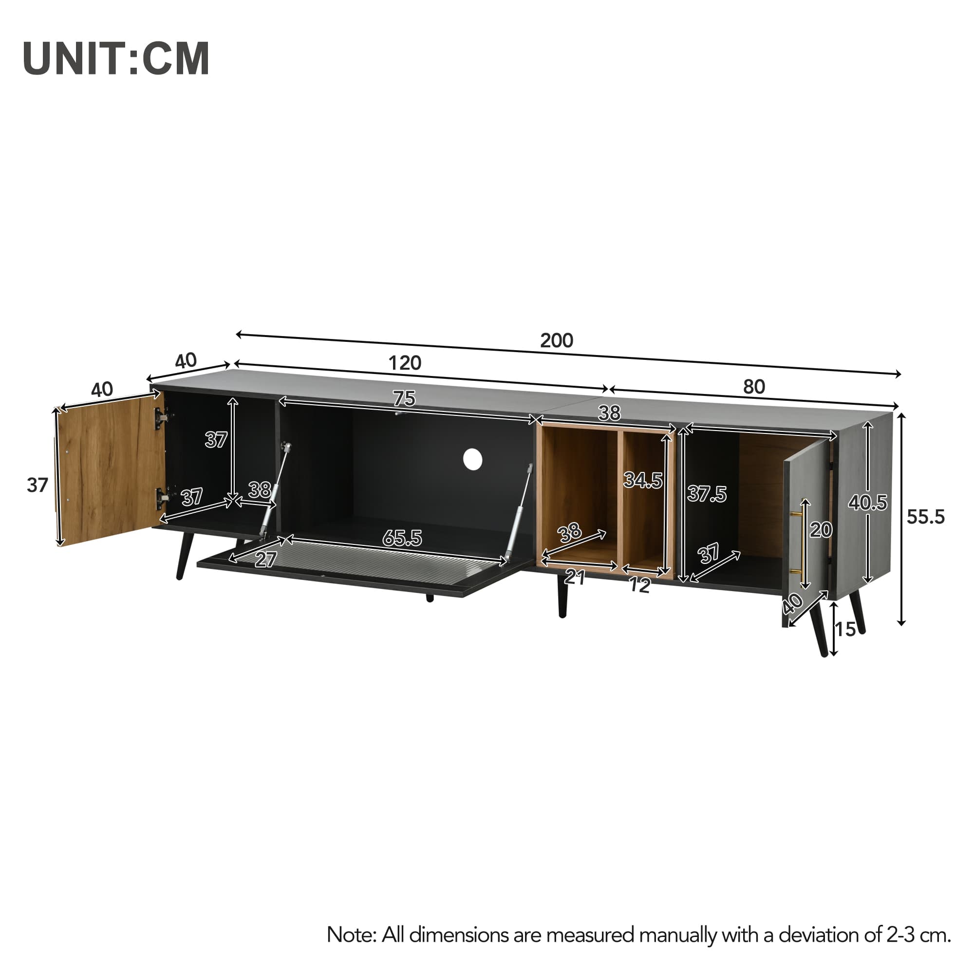 Elegant 90-Inch TV Stand - image 4