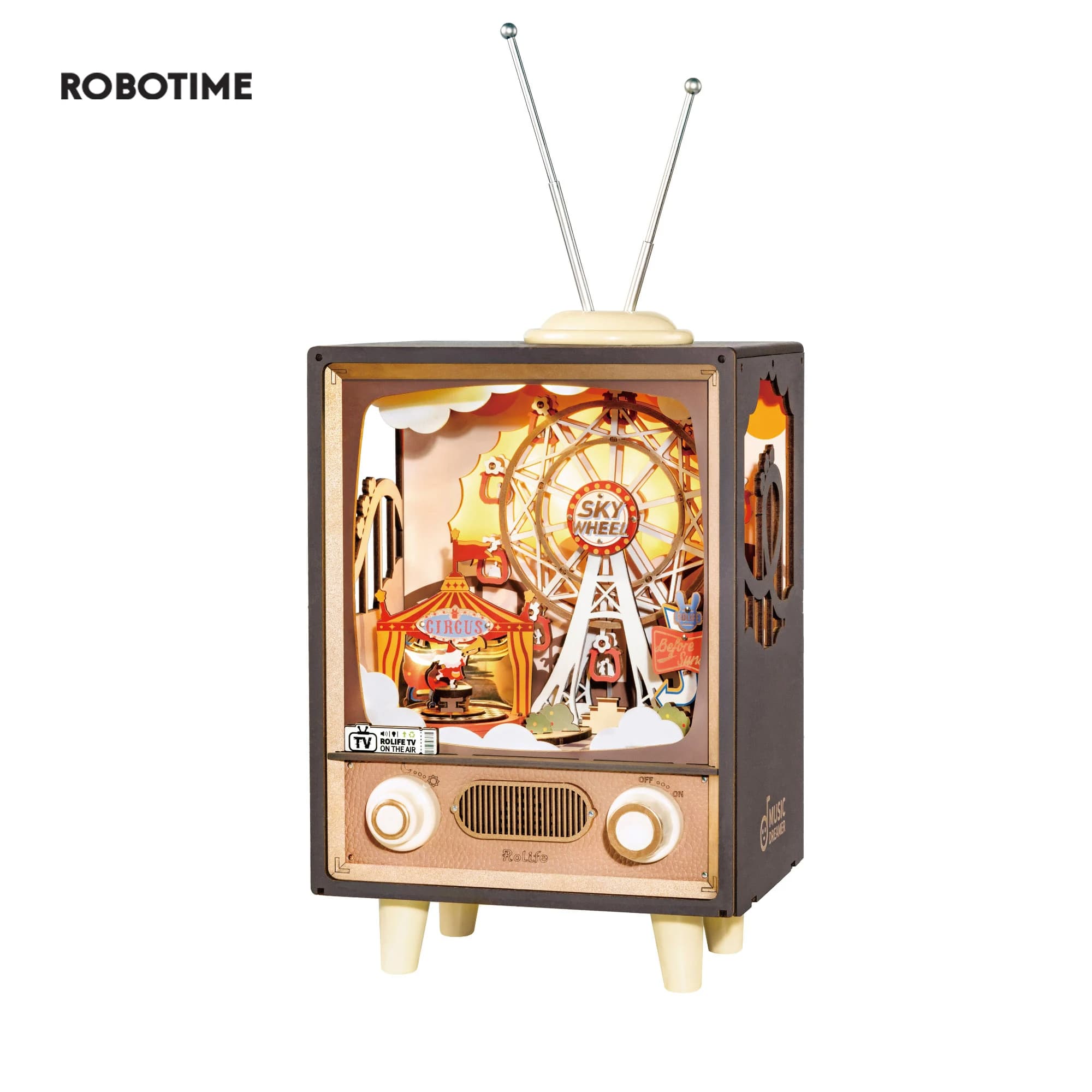 Build-Your-Own Circus Music Box with Ambient Light - image 6
