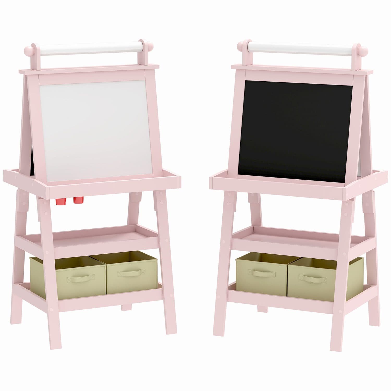 Pink 3-in-1 Kids Easel - Pink