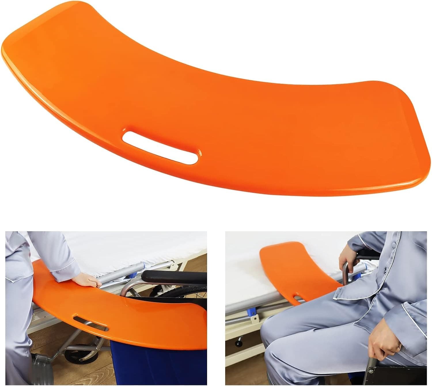 Curved ABS Transfer Board for Bed-to-Wheelchair Lateral Transfers - Default