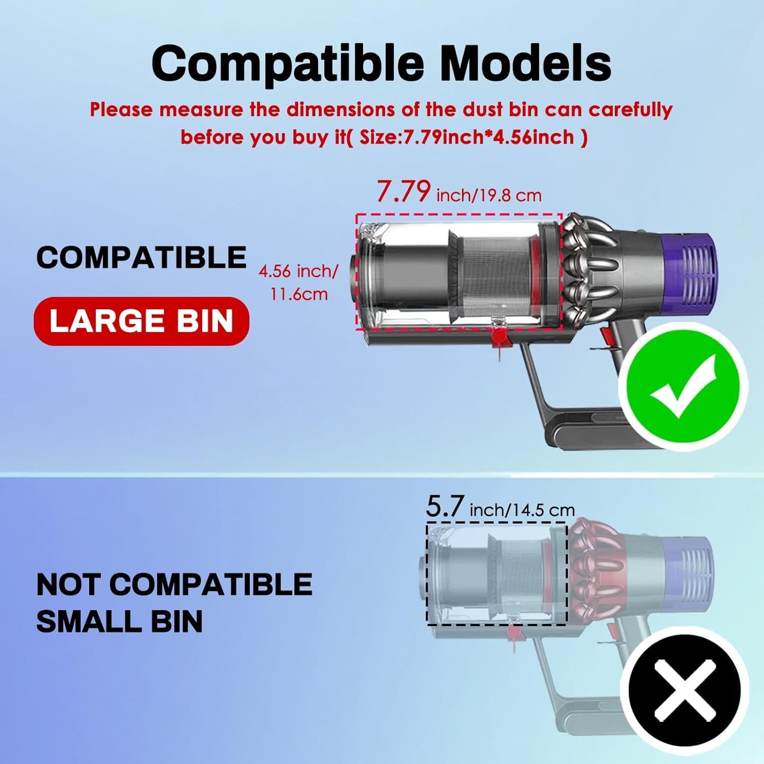 Replace Your V10 Dust Bin with a Larger Transparent Canister - image 1