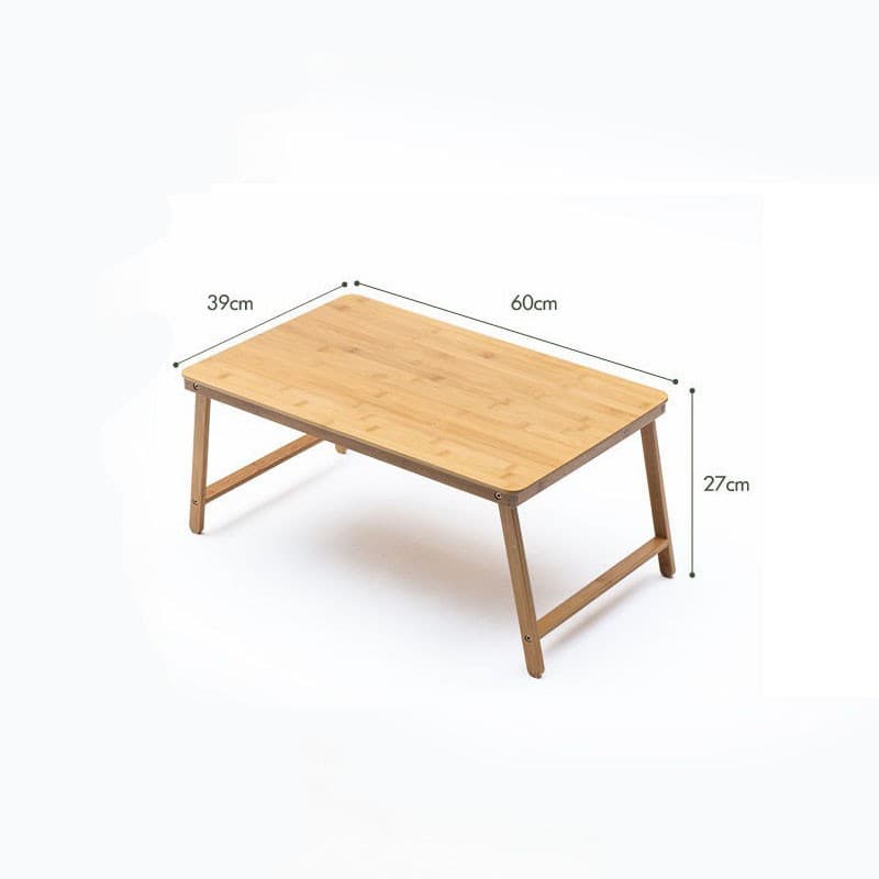 Folding Bamboo Bed Desk for Laptops, Books and Breakfast Trays - image 1