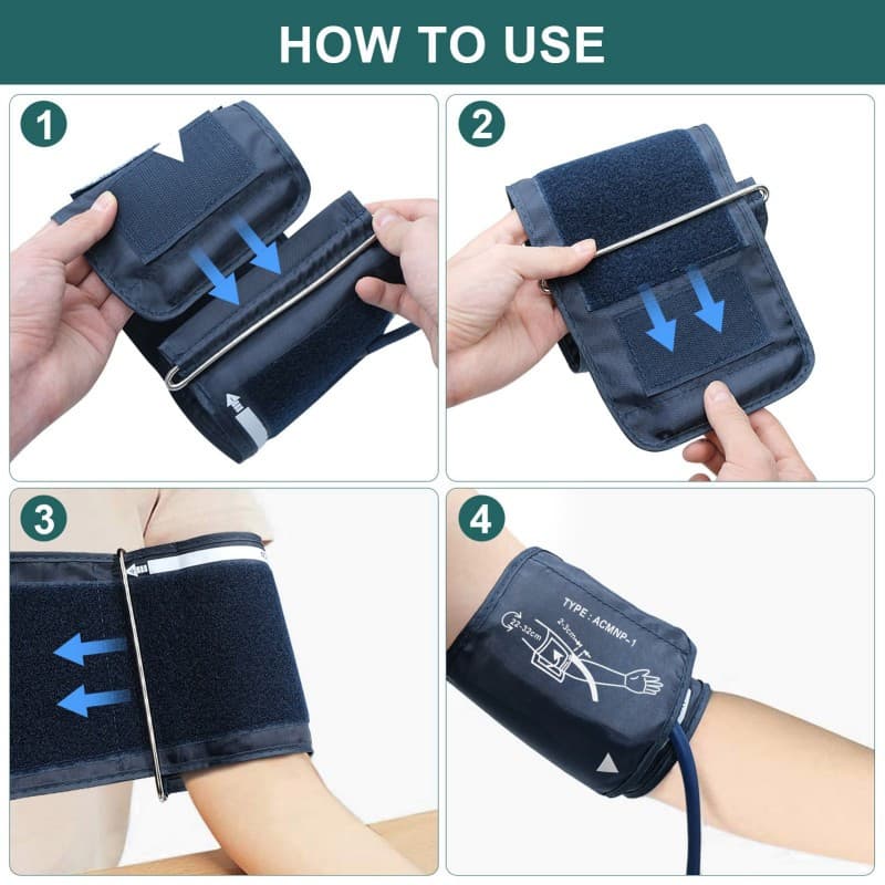 Home Blood Pressure Monitor with Backlit Display - image 2