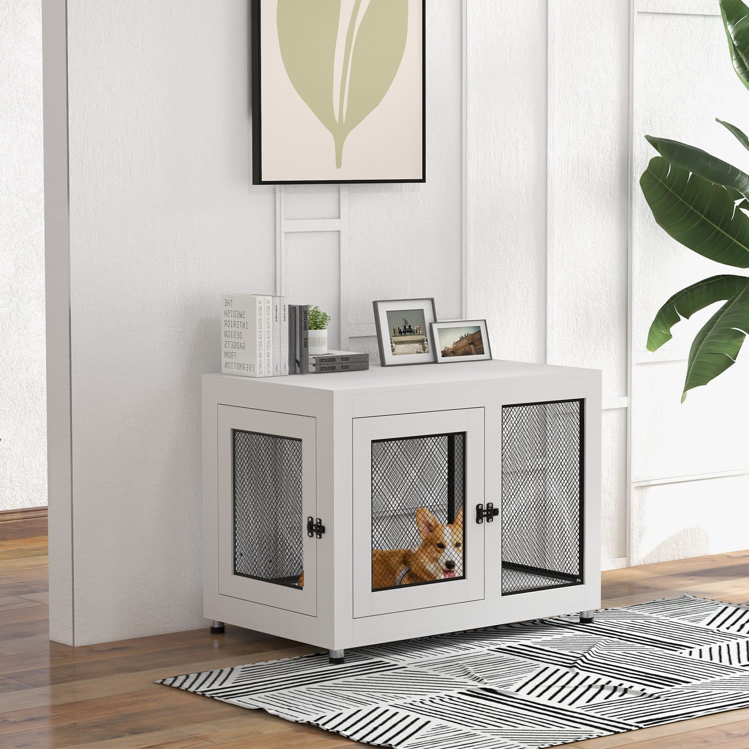 PawHut 2-in-1 Dog Crate - image 2