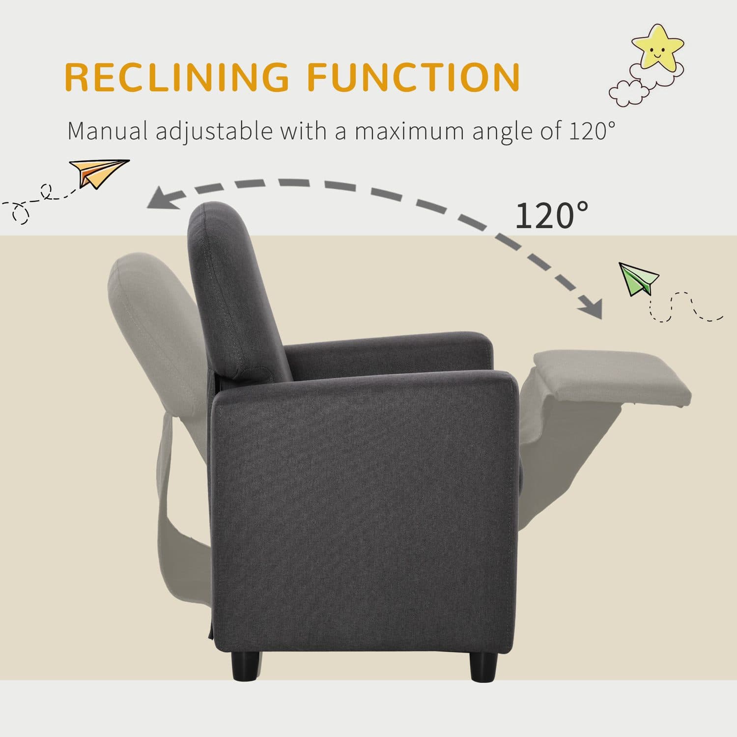2-in-1 Kids Sofa - image 3