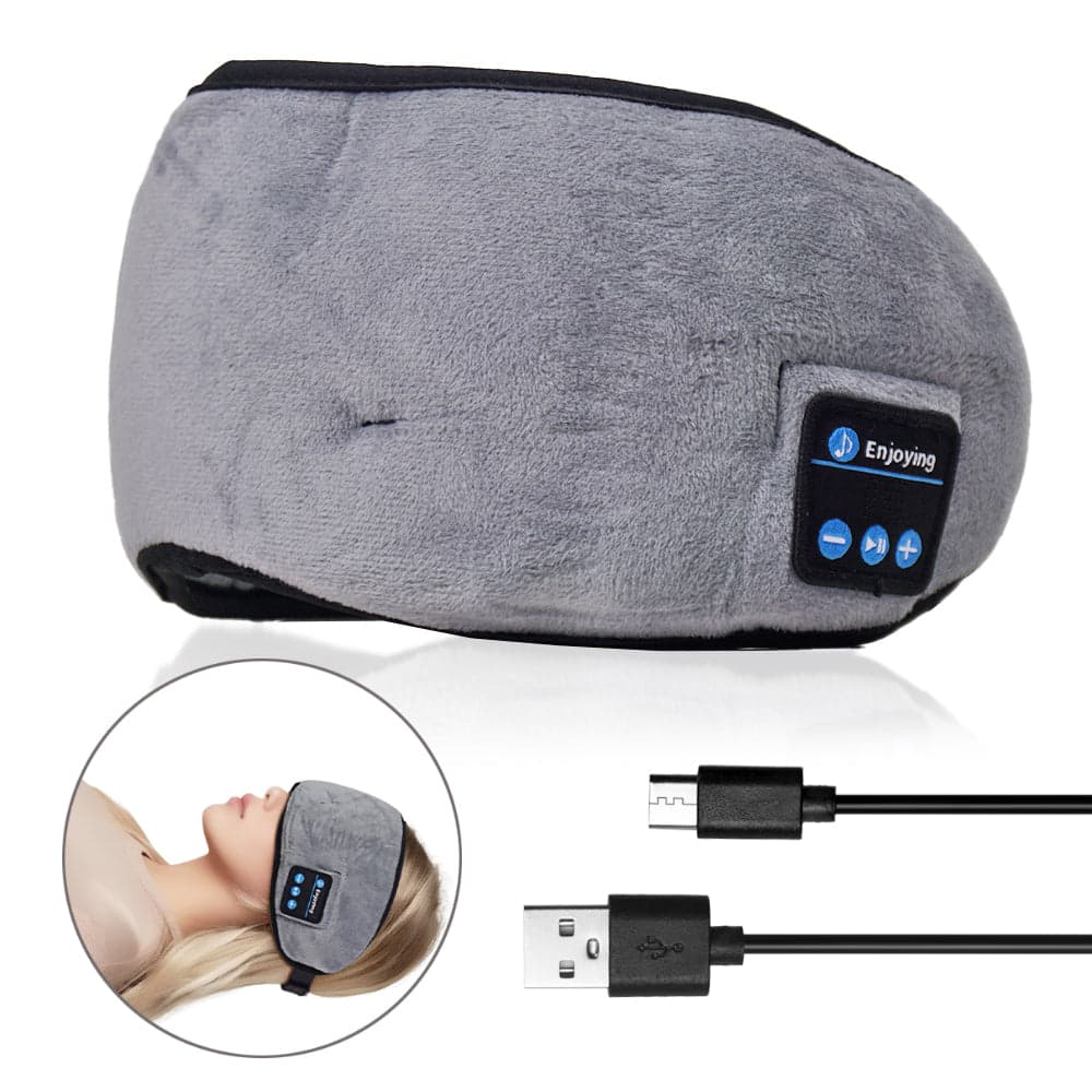 Bluetooth Sleep Headphones Eye Mask - image 4