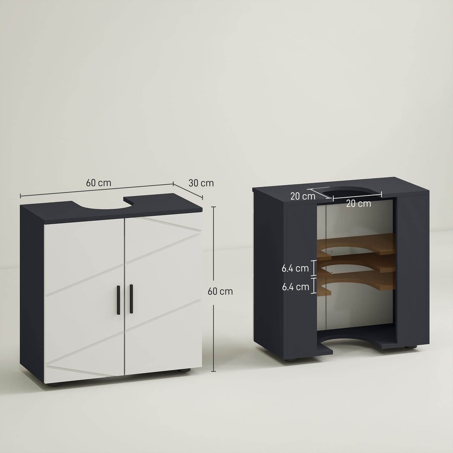 Kleankin Under Sink Cabinet - image 4