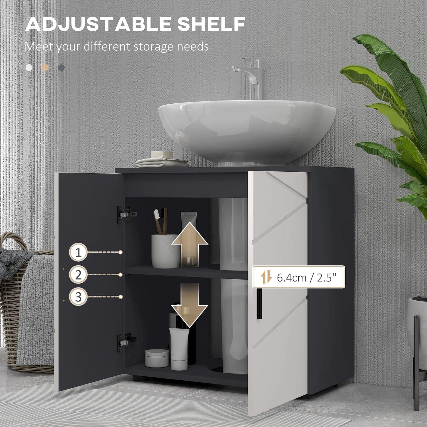 Kleankin Under Sink Cabinet - image 3