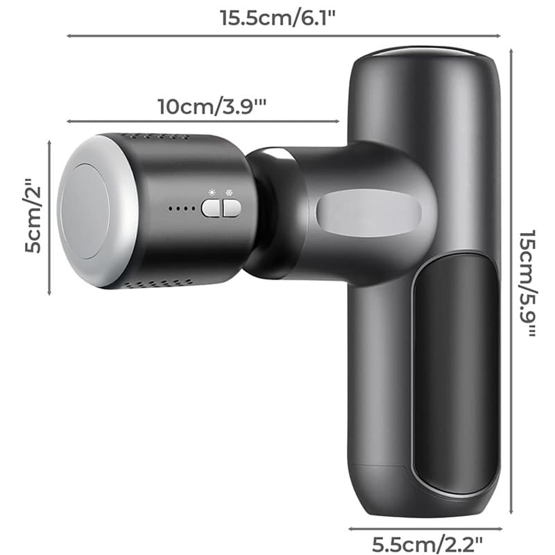 Mini Massage Gun with Heat and Cold - image 8