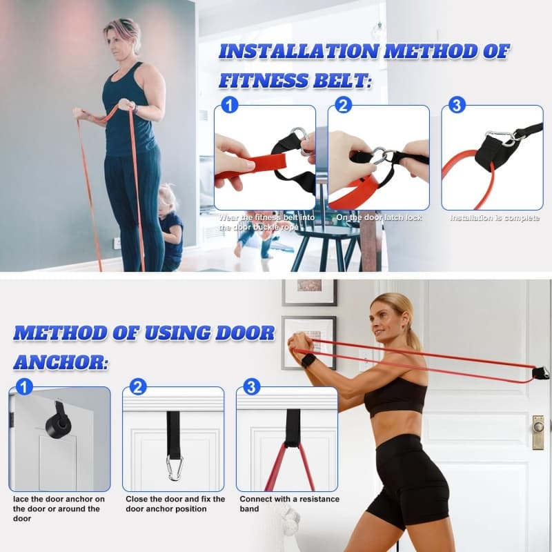 Resistance Bands Set for Assisted Pull-Ups & Full-Body Training - image 8