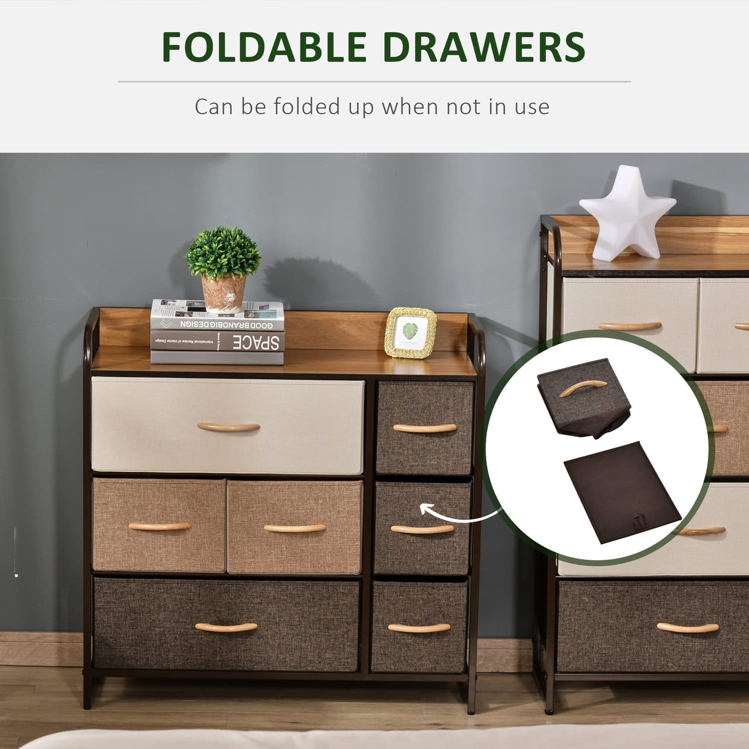 7-Drawer Fabric Storage Unit - image 3