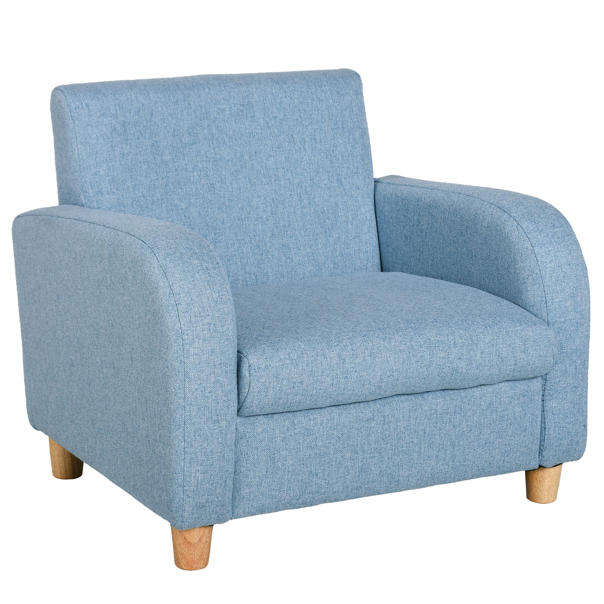 Blue Children's Armchair for Effortless Comfort