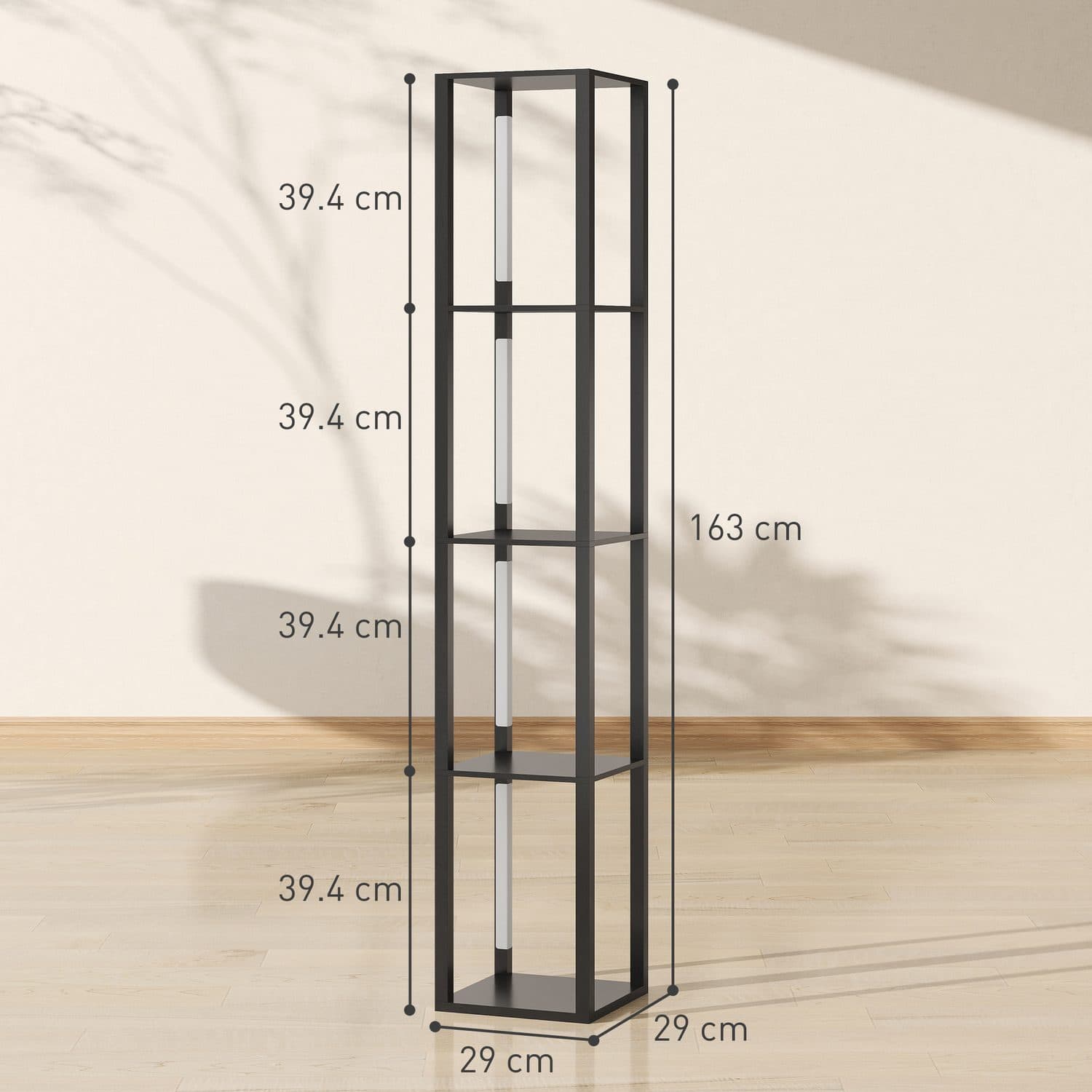 Dimmable LED Shelf Floor Lamp - image 4