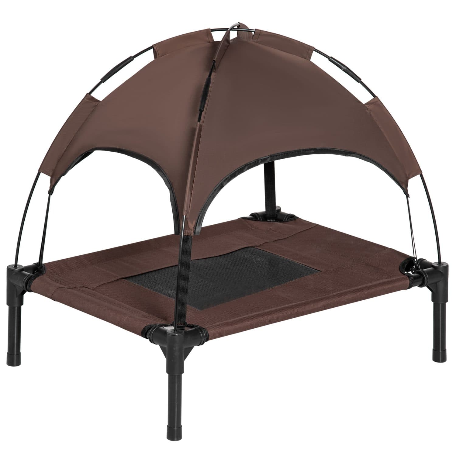 Raised Dog Bed with Breathable Canopy - Small