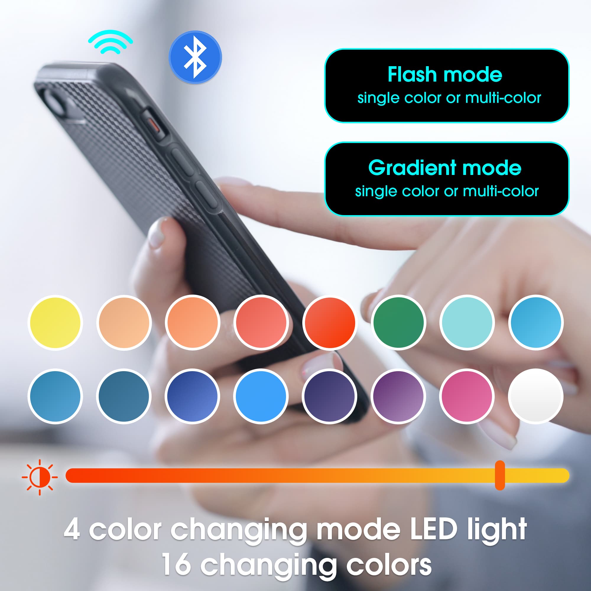 High-Gloss LED Lift-Top Coffee Table - image 4