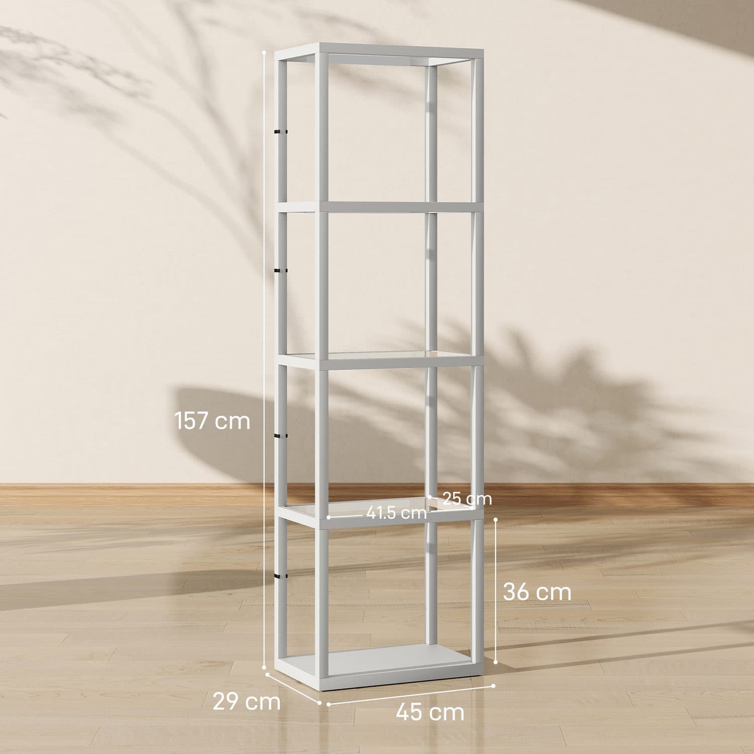 Grey 4-Tier LED Display Lamp - image 1