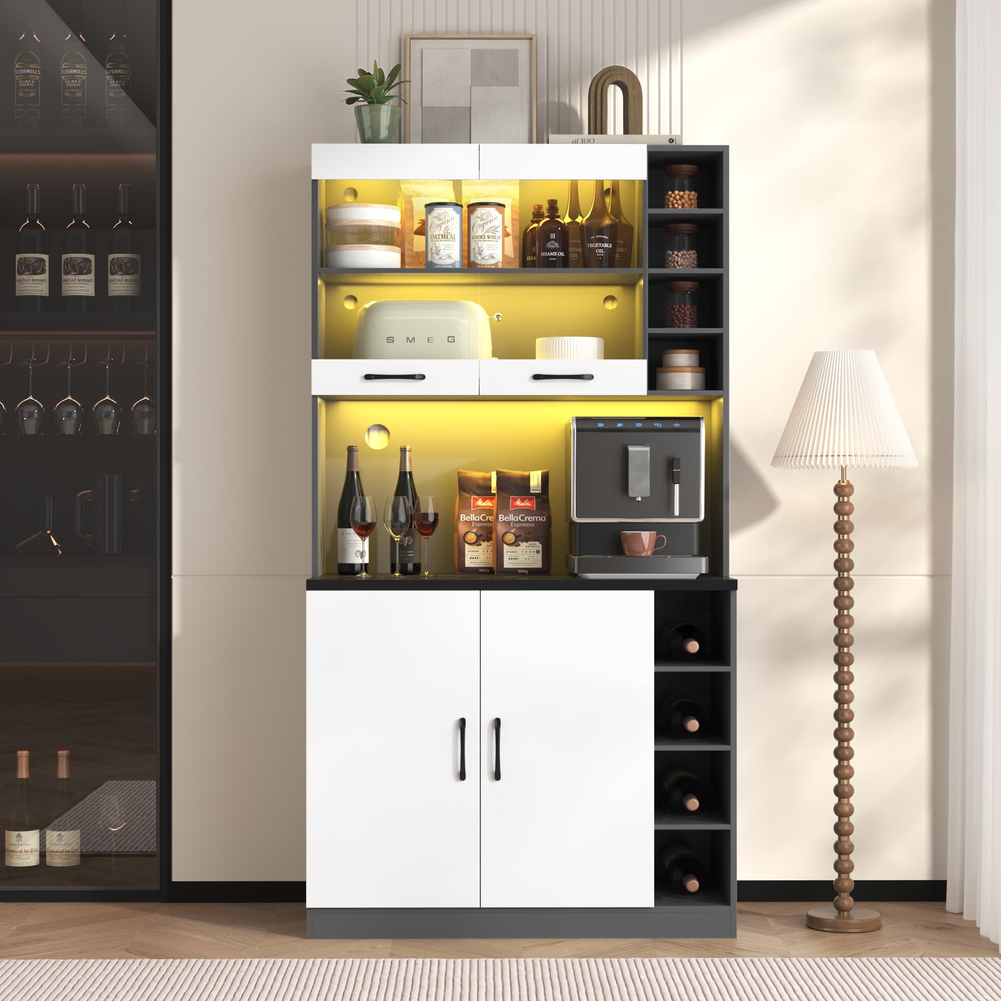 Stylish Freestanding Pantry - image 1