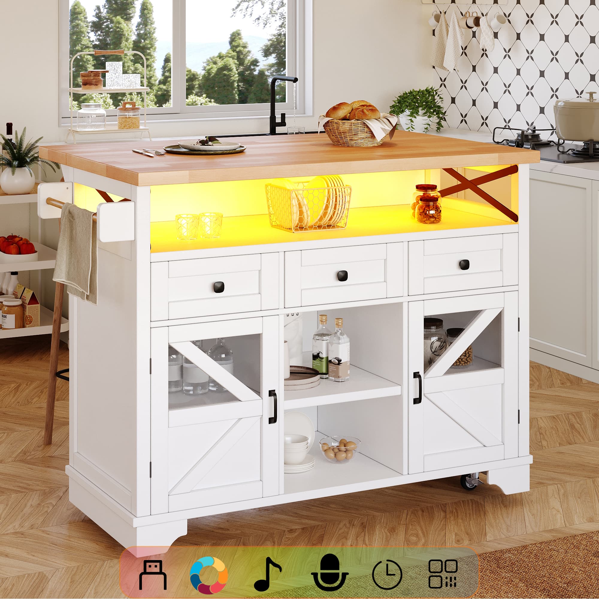 Your Smart Kitchen Hub: Prep, Store & Entertain in Style