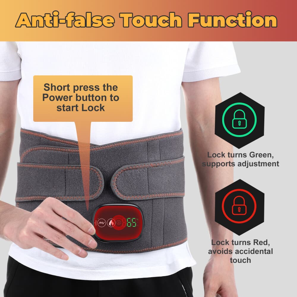 Heated Waist Belt with Vibration Massage - image 1
