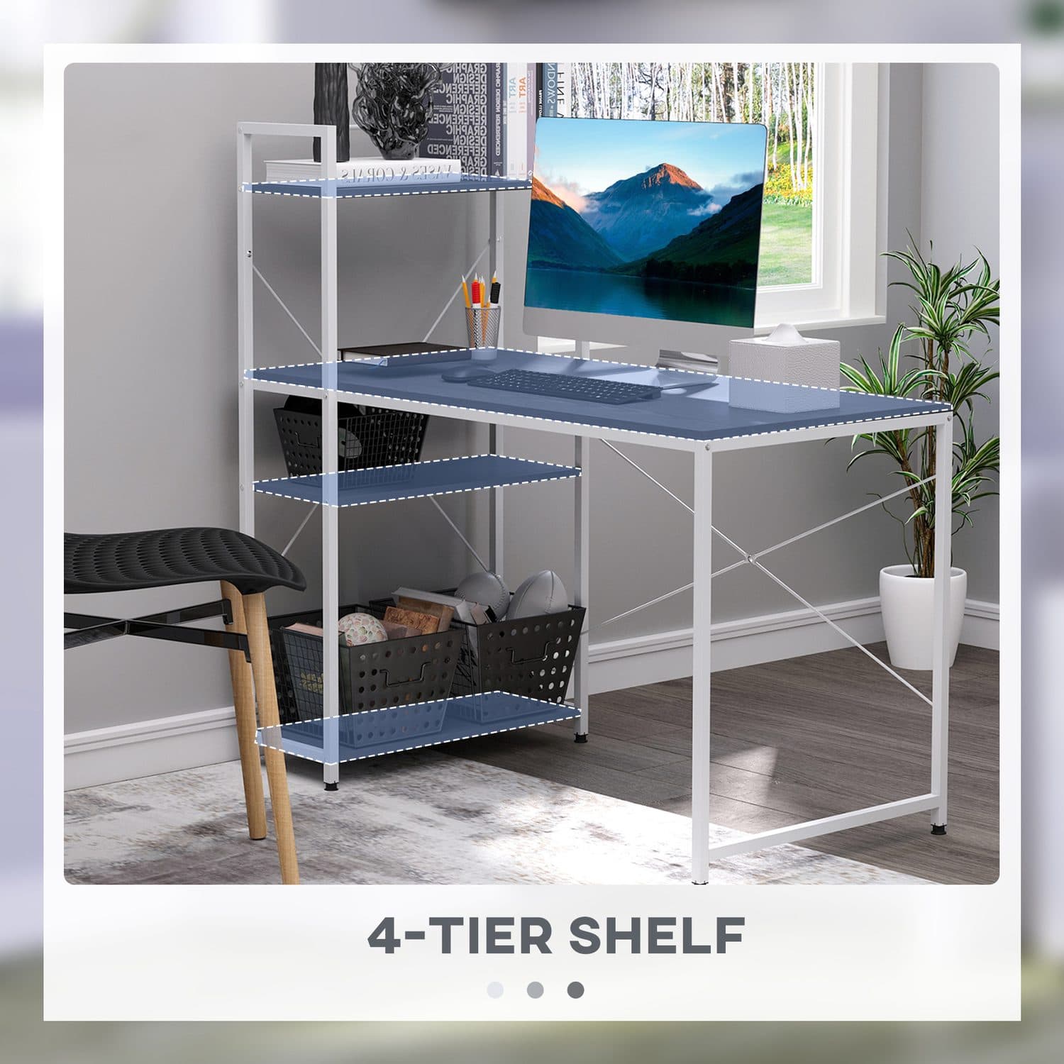 Reversible Industrial Desk - image 4