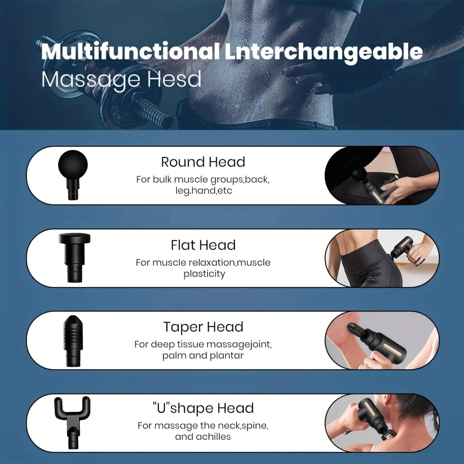 Massage Gun for Deep Muscle Relaxation & Post-Workout Recovery - image 2