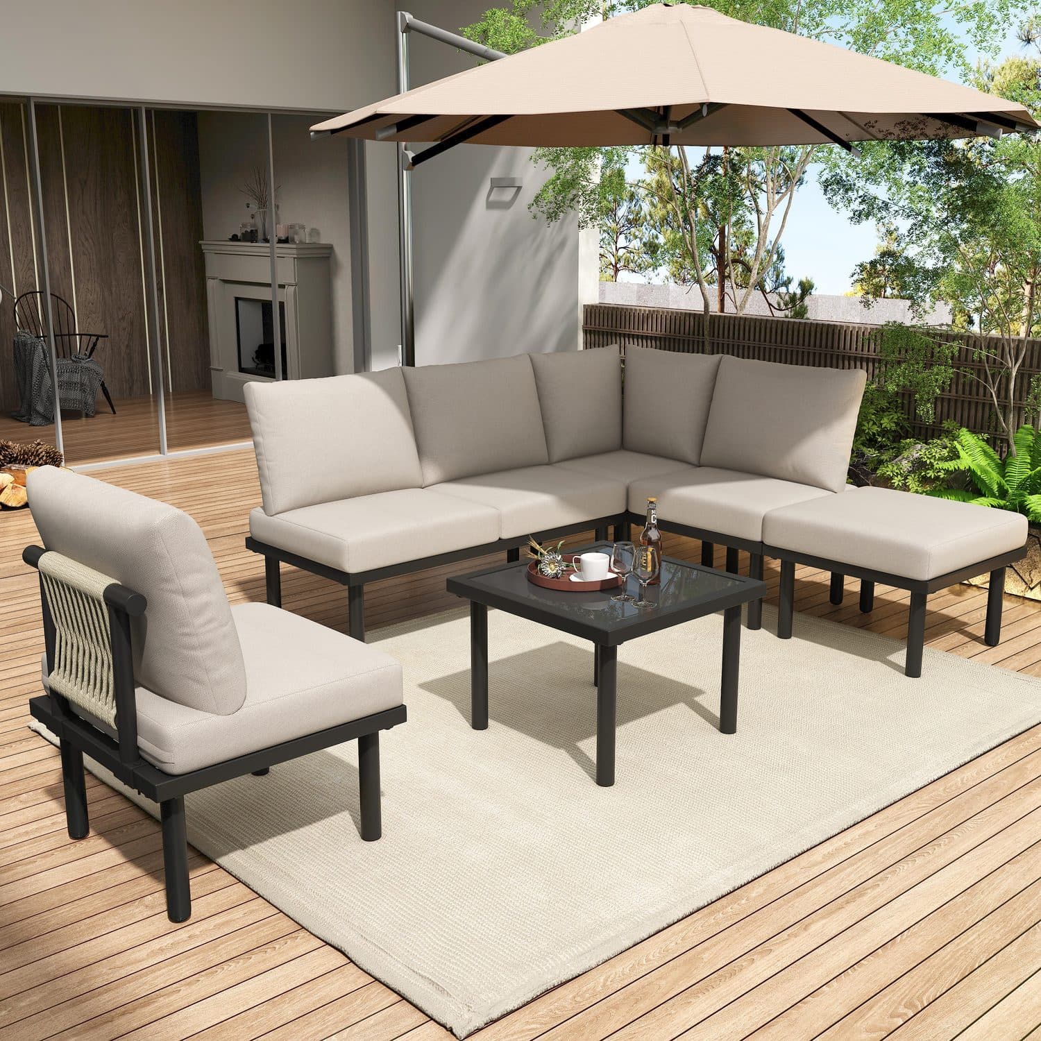 The garden lounge set that earns its space outside - image 4