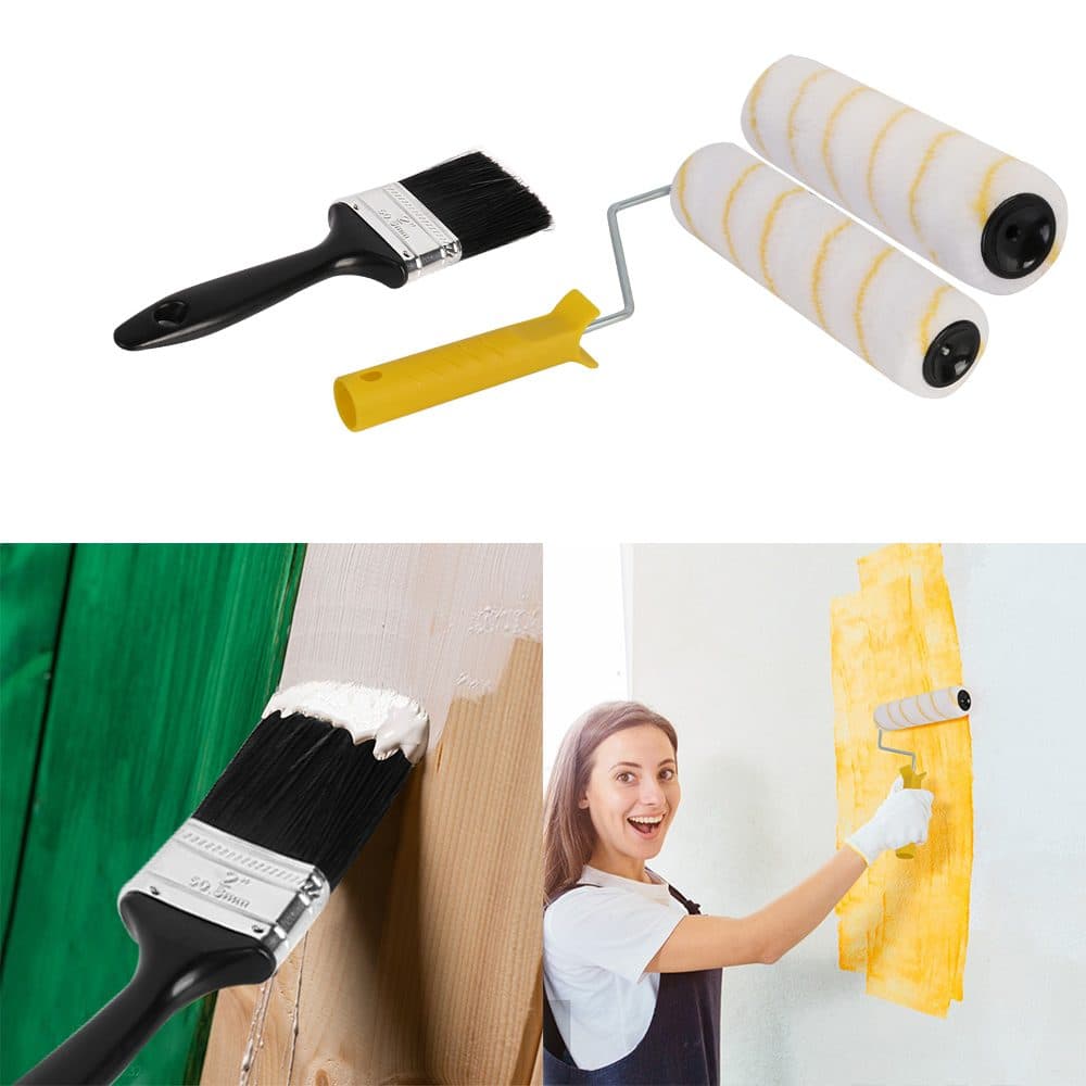 Paint Roller Set for Walls, Ceilings and Edges - Pp