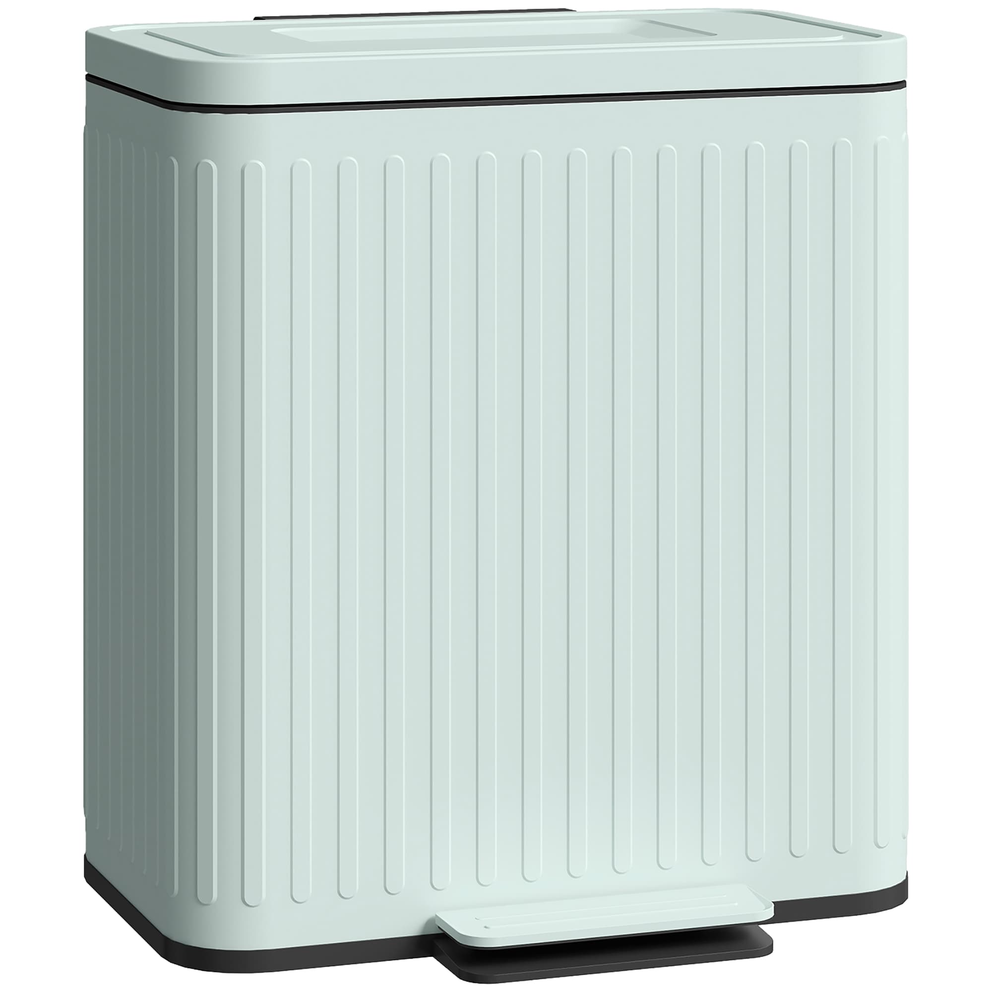 Sort Waste and Recycling with This 40L Dual Pedal Bin