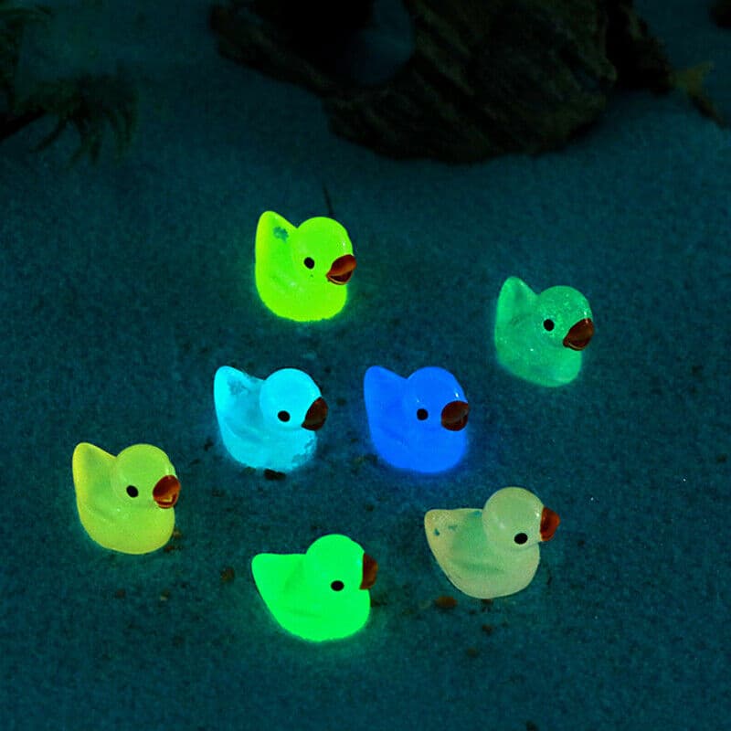 Tiny glow duck ornaments for playful miniature displays - image 7
