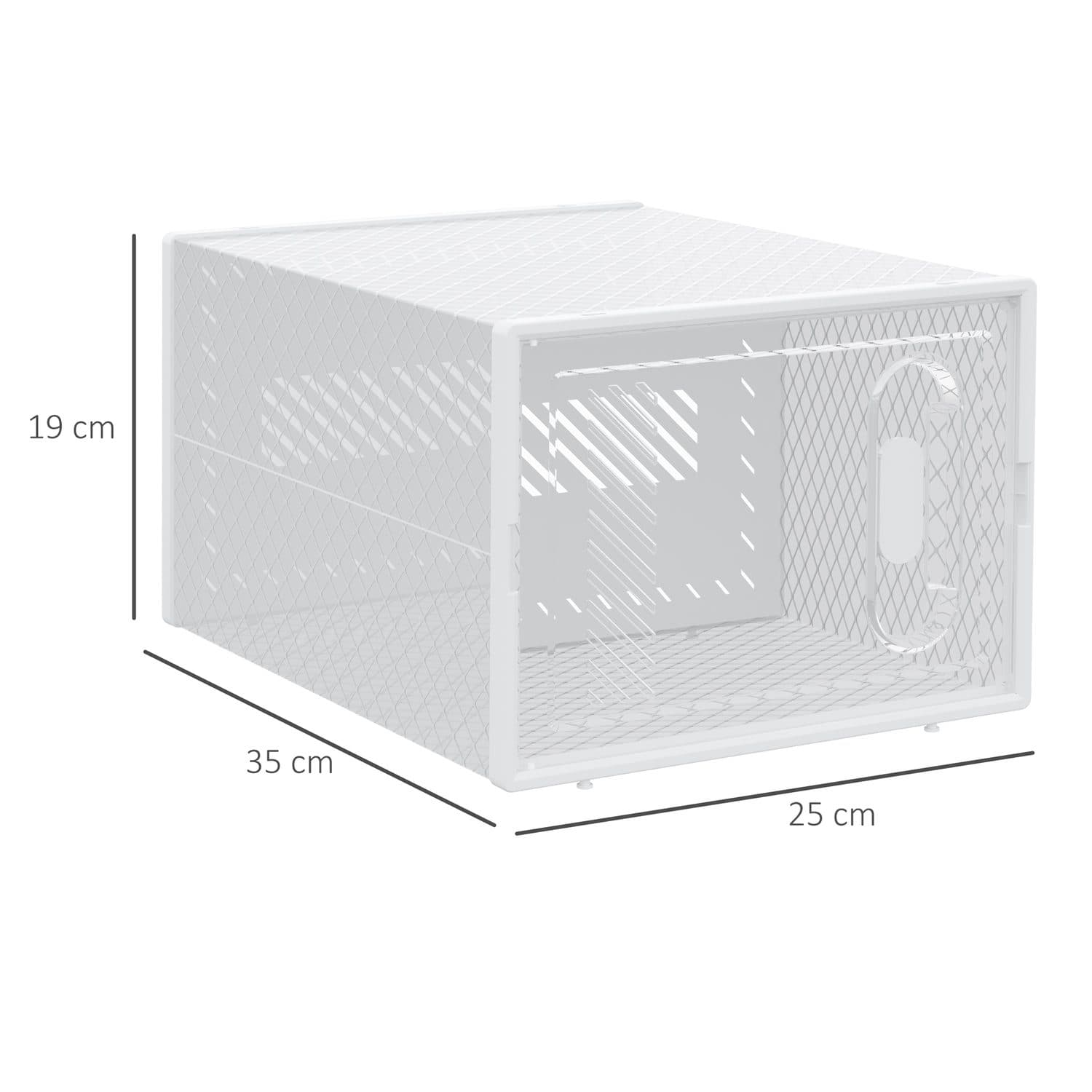 Clear Stackable Shoe Boxes for Everyday Organisation - image 4