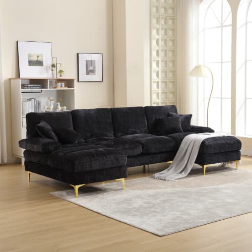 Modular U-Shaped Sofa