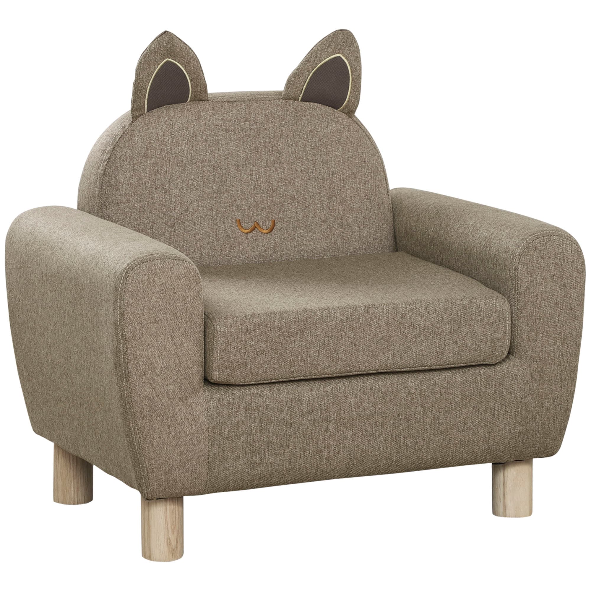 Brown Toddler Armchair
