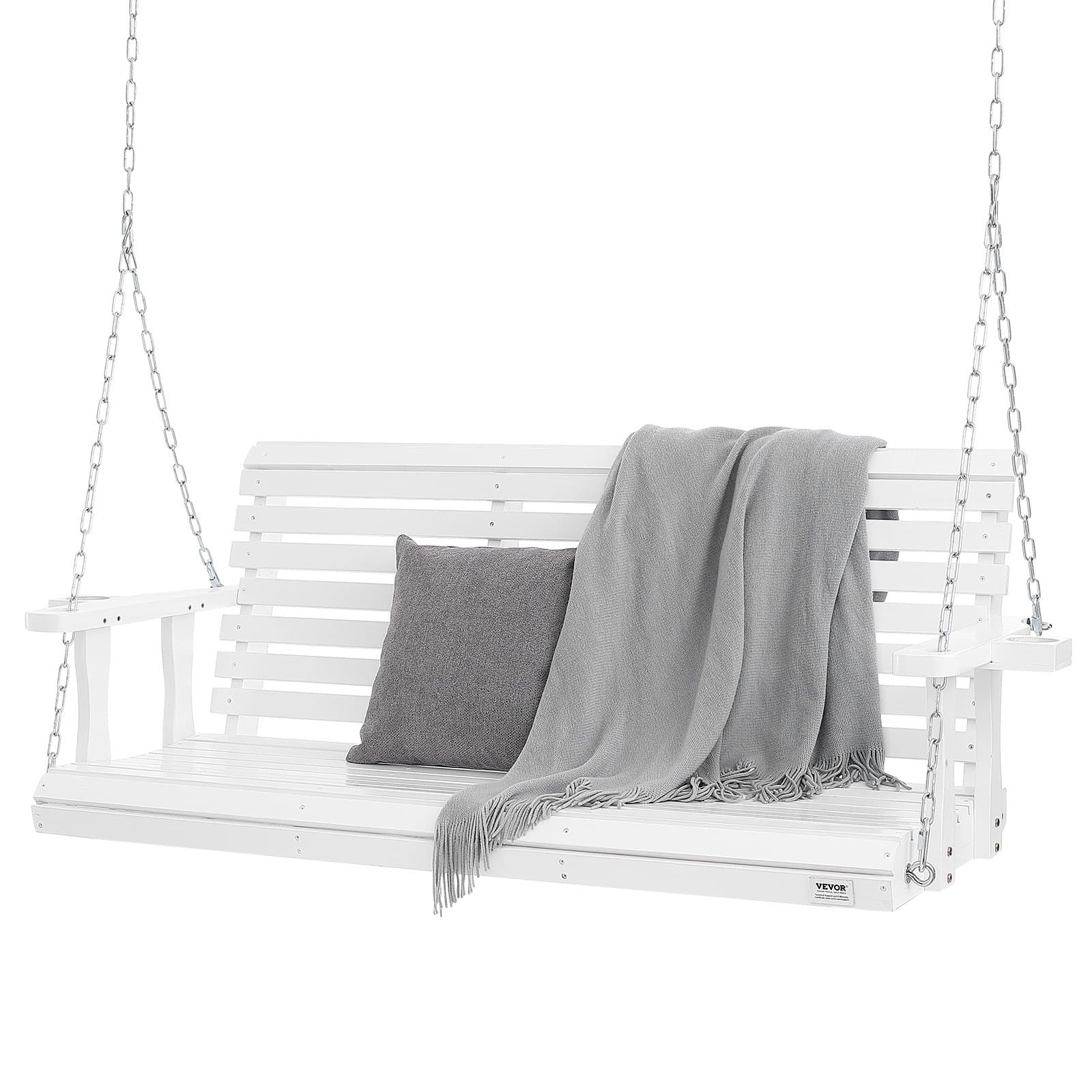 White Porch Swing