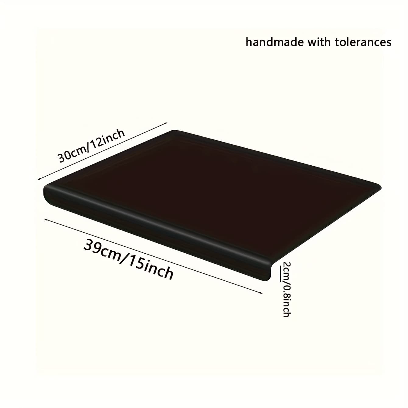 A sleek black cutting board for cleaner prep space - Black