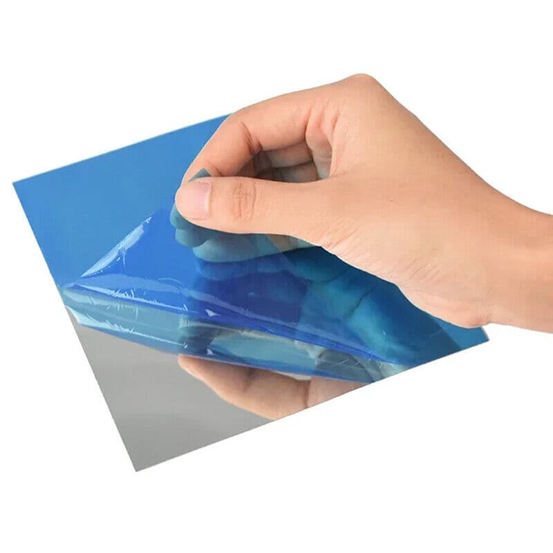 40-Piece Peel-and-Stick Acrylic Mirror Tiles, 15x15cm - image 4