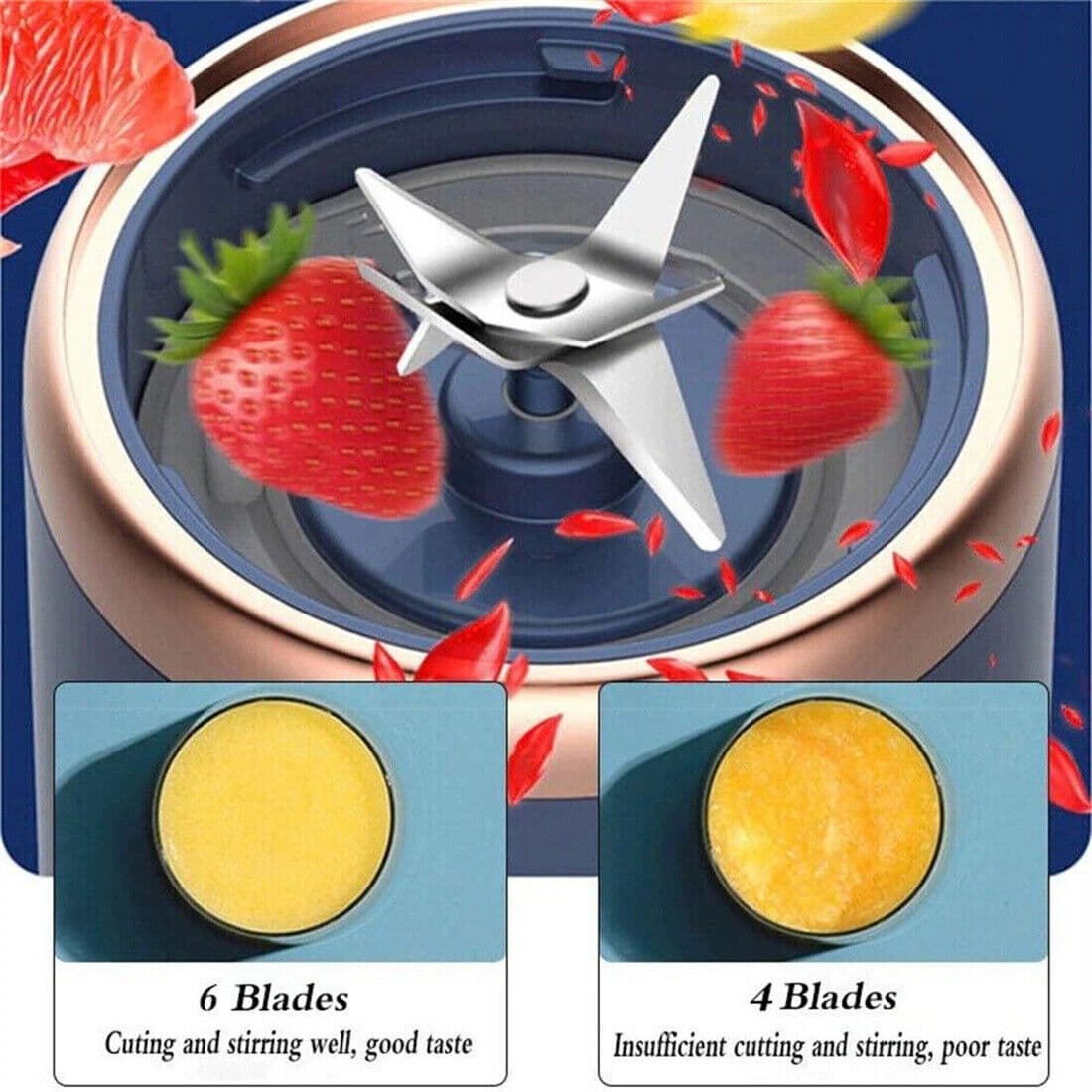 Blend and Go — USB-Rechargeable Personal Blender, 400ml - image 10