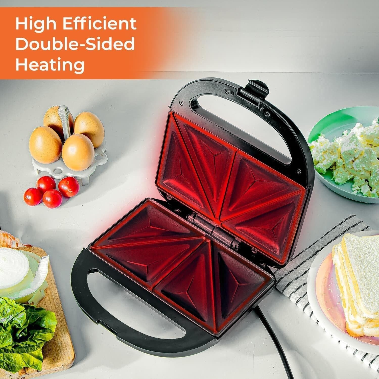 Make Perfect Toasties in Minutes with a Non-Stick Sandwich Maker - image 7