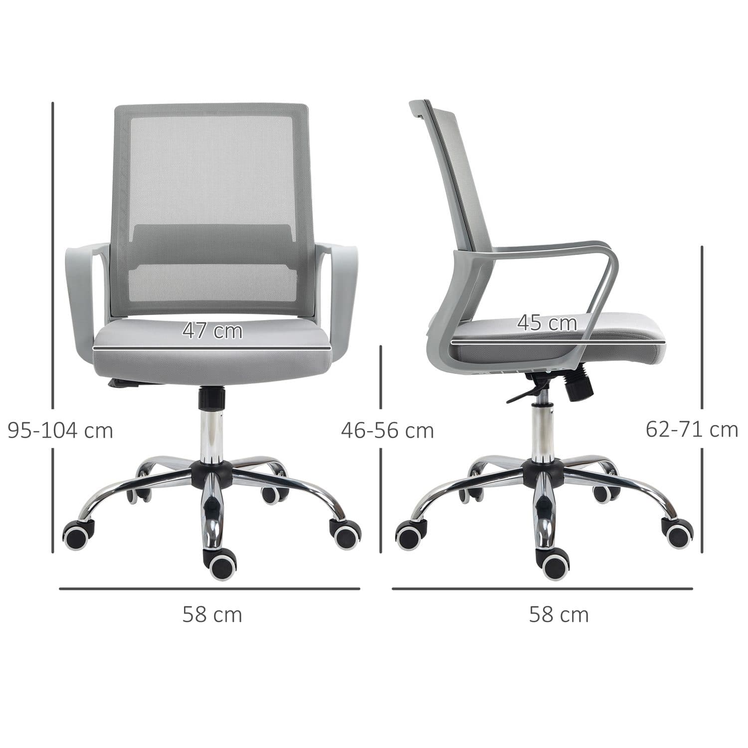Vinsetto Ergonomic Mesh Chair - image 1