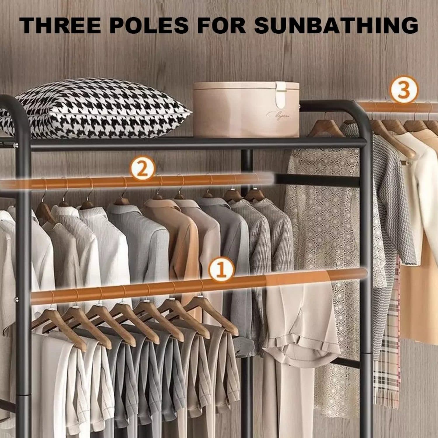 Heavy Duty Double Clothes Rail - image 5