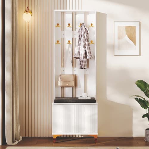 Complete Wardrobe & Shoe Bench Set