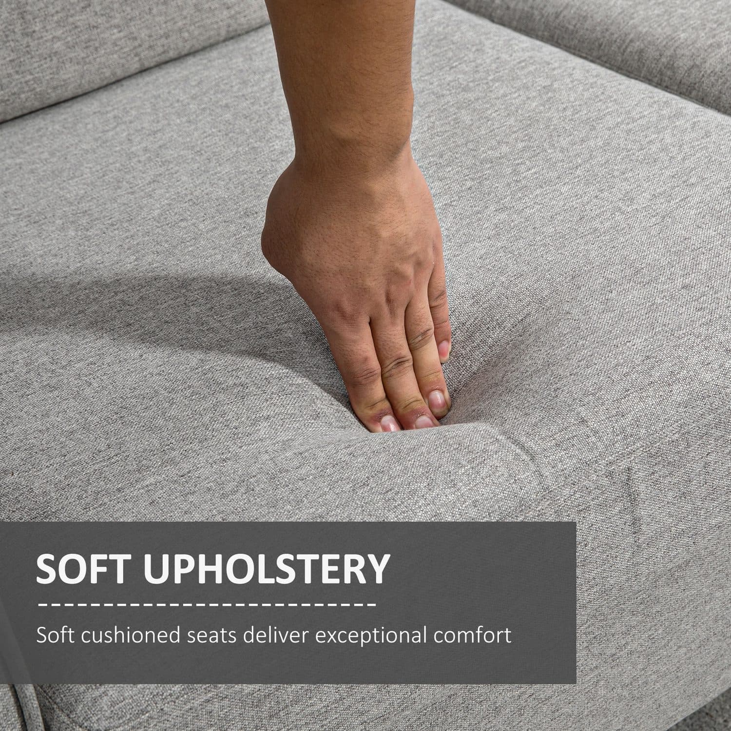 Modern 2 Seater Sofa - image 3