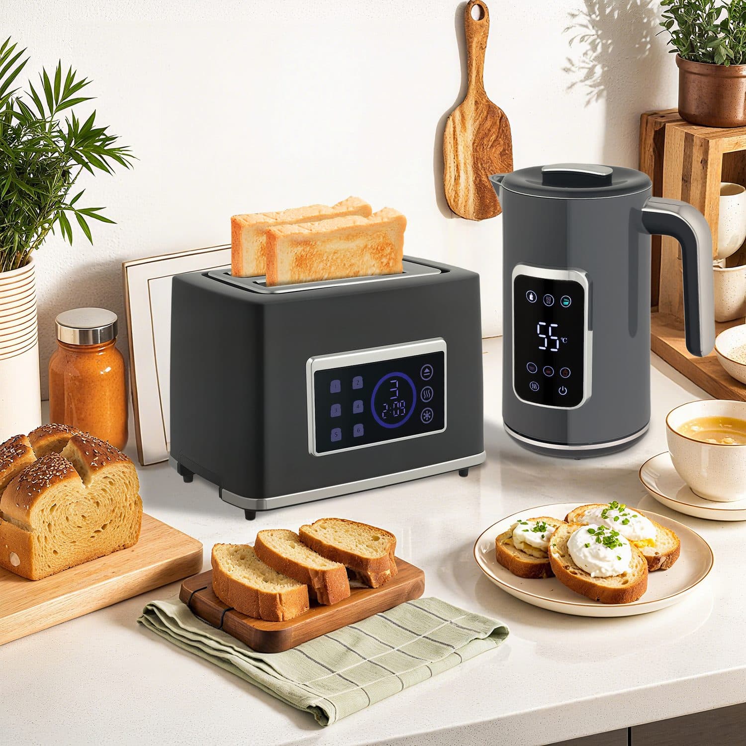 Smart Kettle & Toaster Set - image 2