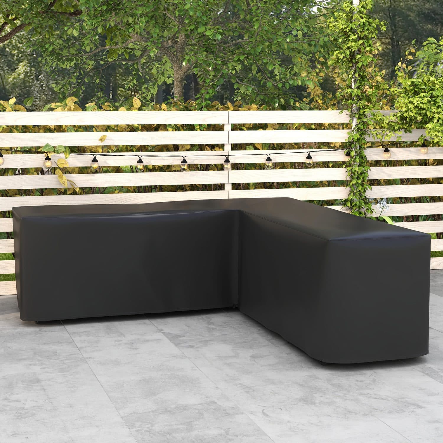 L-Shaped Garden Furniture Cover for Corner Sofa Sets - image 2