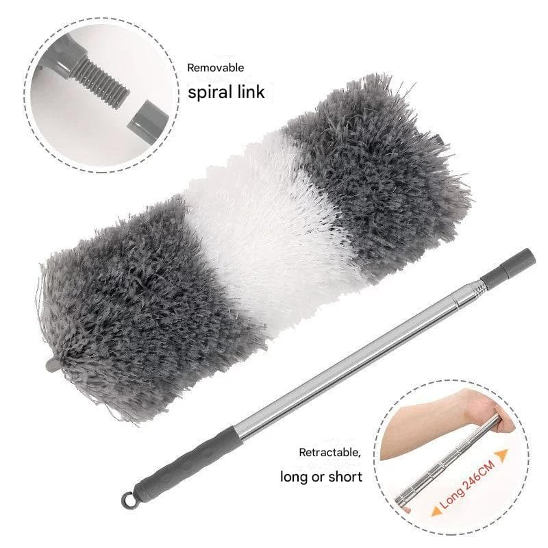 Telescopic Microfibre Duster for High Place Cleaning - image 5