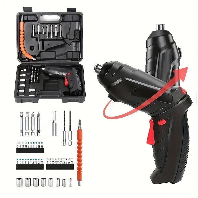 Rechargeable Electric Screwdriver Kit for Home DIY - image 4