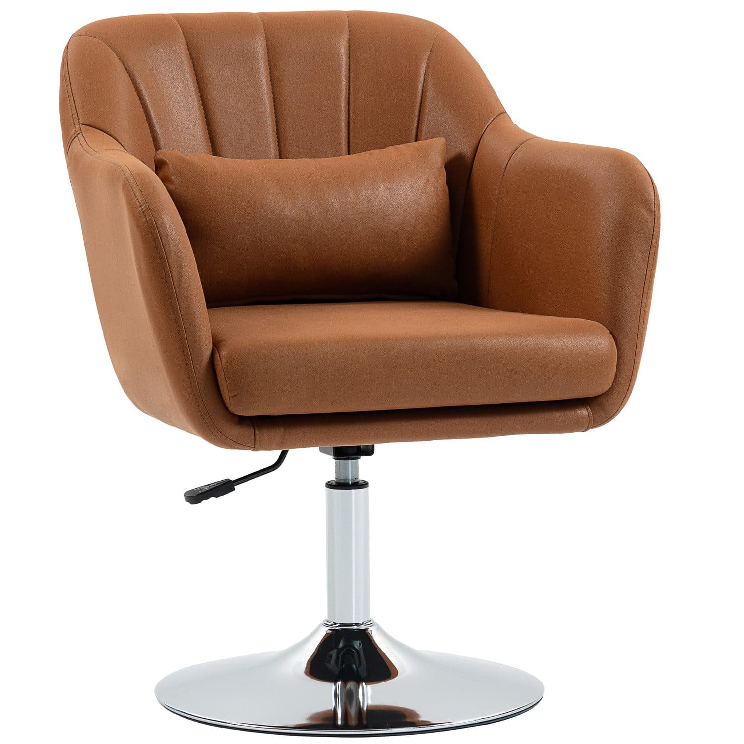 Brown Swivel Accent Chair - Brown